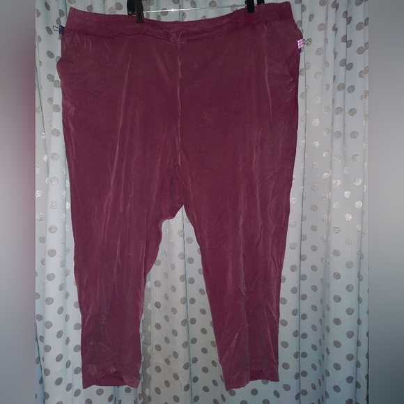 Torrid Velour Challis Drawstring Trouser 26 - Picture 3 of 13